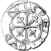 1 Penning - Magnus Berrføtt, Norway, 1095-1110 reverse image