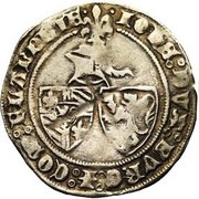 1 Groat "Braspenning" - John the Fearless obverse image