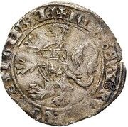 1 Groat "Kromstaart" - John the Fearless obverse image