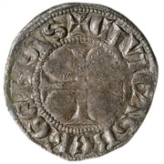 1 Penning - Eirik Magnusson First minting period, Norway, 1280-1285 reverse image