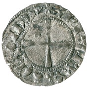 1 Penning - Eirik Magnusson Third minting period, Norway, 1290-1295 reverse image
