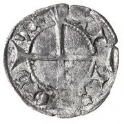 1 Penning - Håkon Magnusson Third minting period, Norway, 1295-1299 reverse image