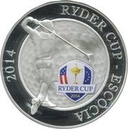 10 Diners Ryder Cup, Andorra, 2014 reverse image