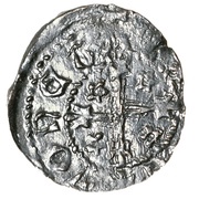 1 Penning - Håkon Magnusson Third minting period, Norway, 1295-1299 reverse image