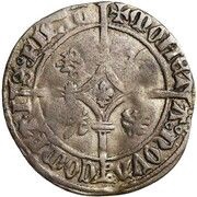 1 Groat "Vierlander" - Philip the Good, Belgium, 1433-1467 reverse image