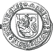 1 Skilling - Christian II reverse image