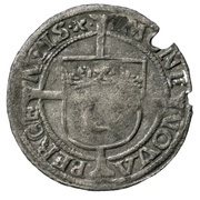 1 Skilling - Christian III reverse image