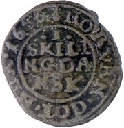 1 Skilling - Frederik III reverse image