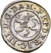 2 Skilling - Frederik III obverse image