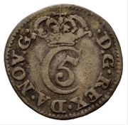 2 Skilling - Christian V obverse image