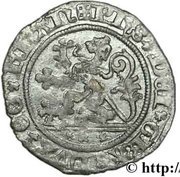 ½ Stiver "half vuurijzer"- Philip the Handsome, Regency Ghent Revolt obverse image