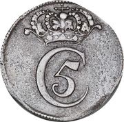4 Skilling - Christian V Grenailletype obverse image