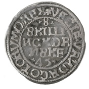 8 Skilling - Christian III, Norway, 1545 reverse image