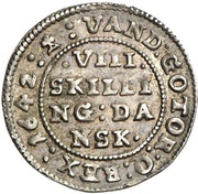 8 Skilling - Christian IV, Norway, 1641-1642 reverse image