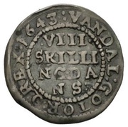 8 Skilling - Christian IV reverse image