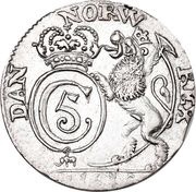 8 Skilling - Christian V obverse image