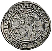 ⅛ Speciedaler - Christian IV, Norway, 1628-1629 reverse image