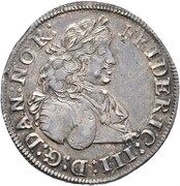 ⅛ Speciedaler - Frederik III obverse image