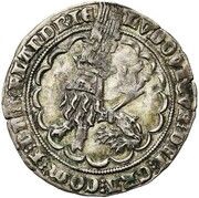 4 Sterlings "Silver Lion" - Louis II de Male obverse image