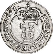 16 Skilling - Frederik III obverse image