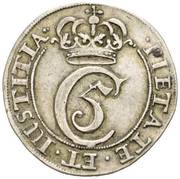 2 Mark - Christian V obverse image