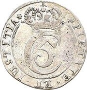 2 Mark - Christian V obverse image