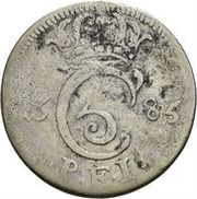2 Mark - Christian V obverse image