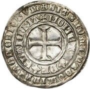 2 Groats "Leliaert" - Philip the Bold, Belgium, 1387-1389 reverse image