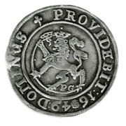 ½ Speciedaler - Frederik III, Norway, 1649-1653 reverse image