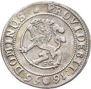 ½ Speciedaler - Frederik III, Norway, 1653-1658 reverse image