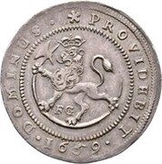 ½ Speciedaler - Frederik III, Norway, 1659-1660 reverse image