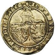 2 Groats "Braspenning" - John the Fearless Crossed As obverse image