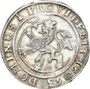 1 Speciedaler - Frederik III, Norway, 1652-1653 reverse image