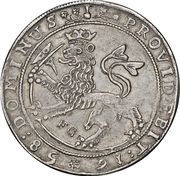 1 Speciedaler - Frederik III, Norway, 1657-1658 reverse image