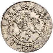 1 Speciedaler - Frederik III, Norway, 1658-1659 reverse image