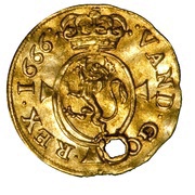 ½ Ducat - Frederik III reverse image