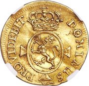 ½ Ducat - Frederik III reverse image