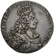 1 Speciedaler - Christian V obverse image