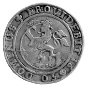 2 Speciedaler - Frederik III, Norway, 1649-1650 reverse image
