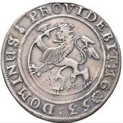 2 Speciedaler - Frederik III, Norway, 1653 reverse image
