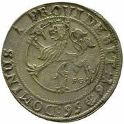 2 Speciedaler - Frederik III, Norway, 1656-1657 reverse image