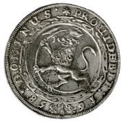 2 Speciedaler - Frederik III reverse image