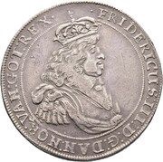 2 Speciedaler - Frederik III obverse image