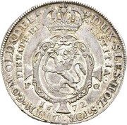 2 Speciedaler - Christian V, Norway, 1671-1680 reverse image