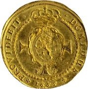 1 Portugaløser - Frederik III reverse image