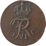 2 Skilling Courant - Frederik VI obverse image