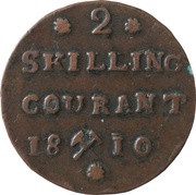 2 Skilling Courant - Frederik VI reverse image