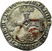1 Stiver "Vuurijzer" - Philip the Handsome, Regency, Belgium, 1492-1496 reverse image