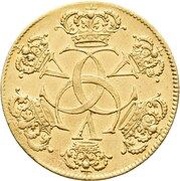2 Ducats - Christian V reverse image