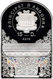 15 Diners Virgin and Child with Two Angels obverse image